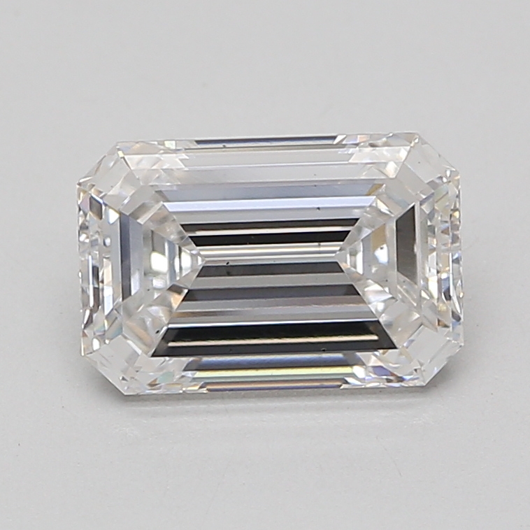 Lab Grown 2.74 Carat, D Colour, <br/>VS2 Clarity EMERALD Diamond