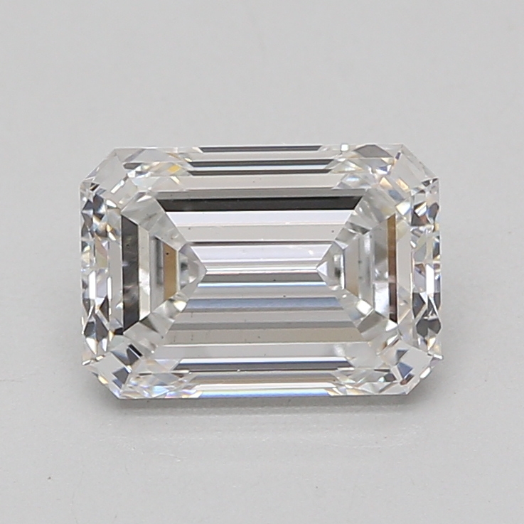 Lab Grown 2.52 Carat, D Colour, <br/>VS2 Clarity EMERALD Diamond