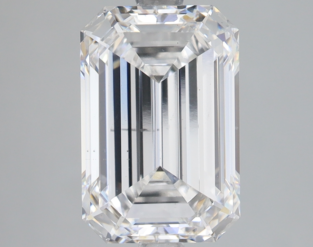 Lab Grown 4.08 Carat, D Colour, <br/>VS2 Clarity EMERALD Diamond