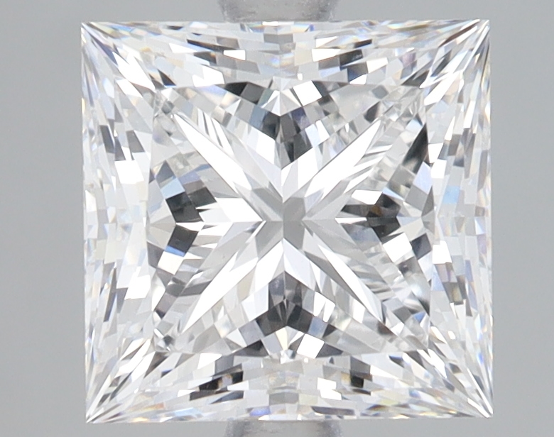 Lab Grown 3.03 Carat, E Colour, <br/>VS1 Clarity PRINCESS Diamond