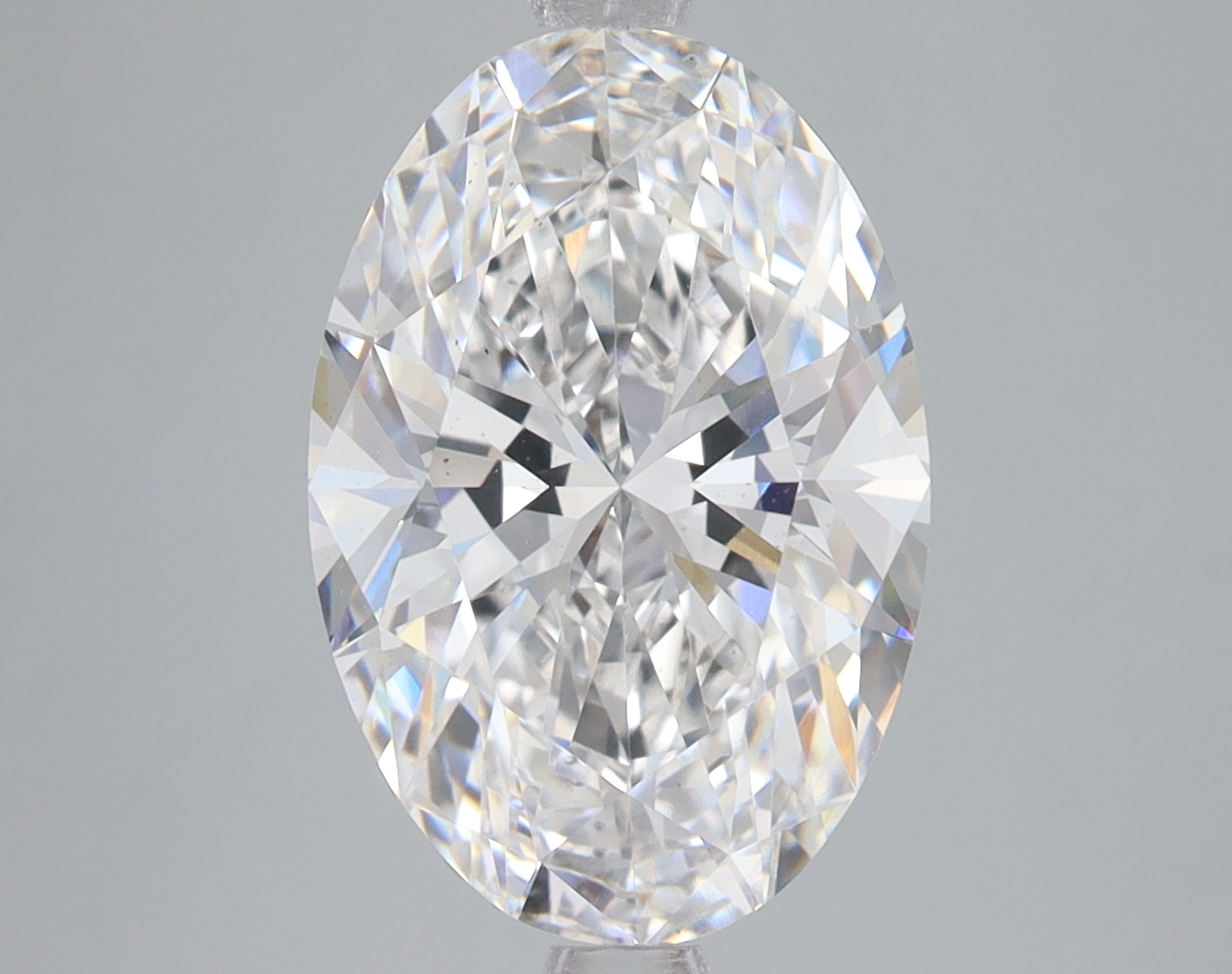 Lab Grown 4.03 Carat, E Colour, <br/>VS2 Clarity OVAL Diamond
