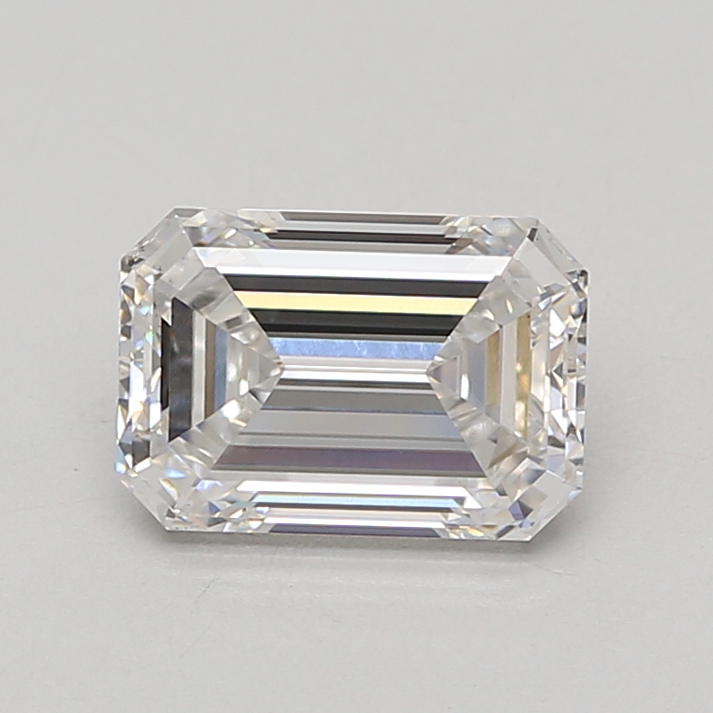 Lab Grown 2.59 Carat, D Colour, <br/>VS2 Clarity EMERALD Diamond