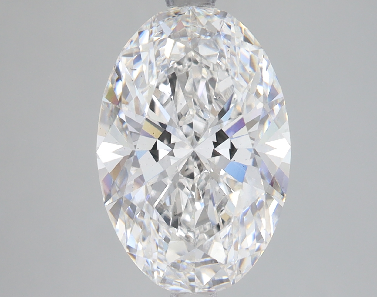 Lab Grown 4.02 Carat, E Colour, <br/>VS2 Clarity OVAL Diamond