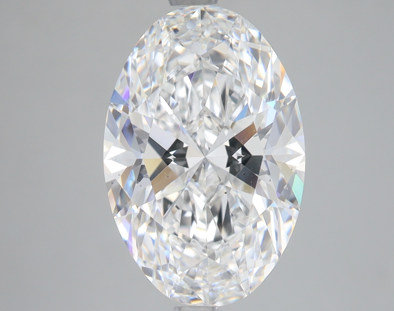 Lab Grown 5.08 Carat, E Colour, <br/>VS2 Clarity OVAL Diamond