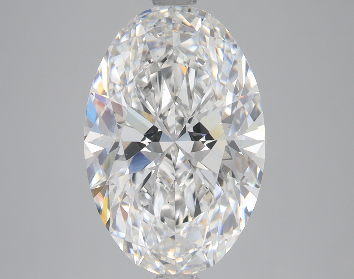 Lab Grown 5.04 Carat, E Colour, <br/>VS2 Clarity OVAL Diamond