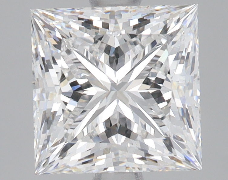 Lab Grown 2.76 Carat, E Colour, <br/>VS1 Clarity PRINCESS Diamond
