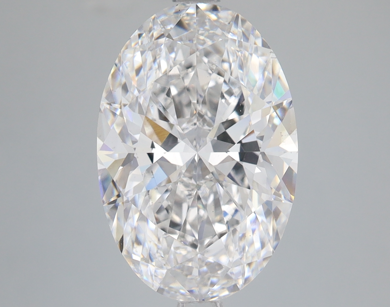 Lab Grown 5.03 Carat, E Colour, <br/>VS2 Clarity OVAL Diamond
