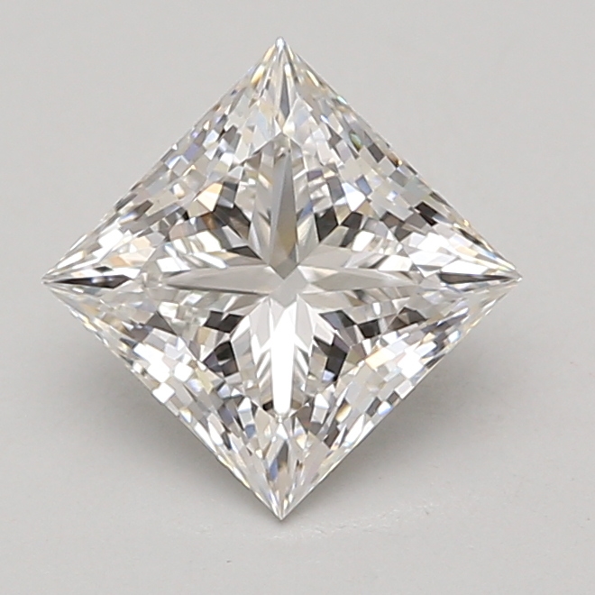 Lab Grown 2.06 Carat, E Colour, <br/>VS1 Clarity PRINCESS Diamond