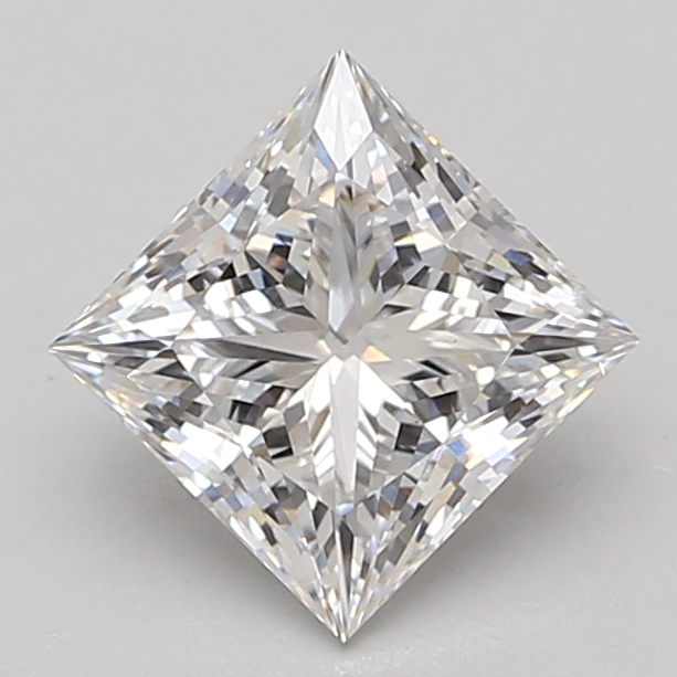 Lab Grown 2.08 Carat, E Colour, <br/>VS1 Clarity PRINCESS Diamond