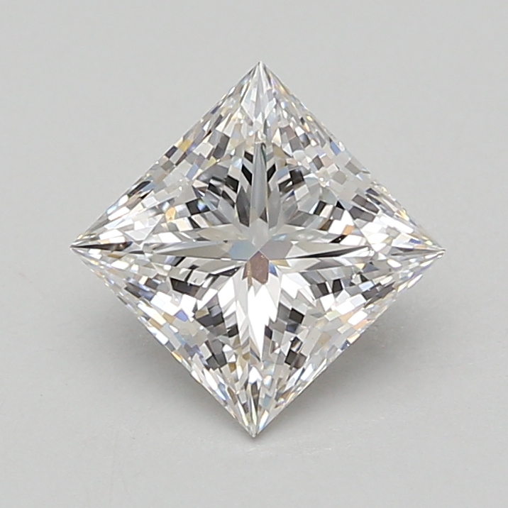 Lab Grown 2.04 Carat, E Colour, <br/>VS1 Clarity PRINCESS Diamond