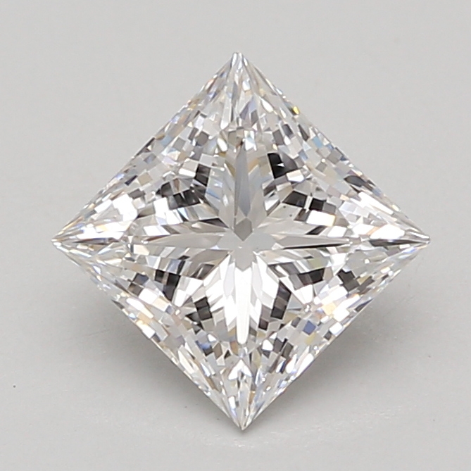 Lab Grown 2.08 Carat, E Colour, <br/>VS1 Clarity PRINCESS Diamond