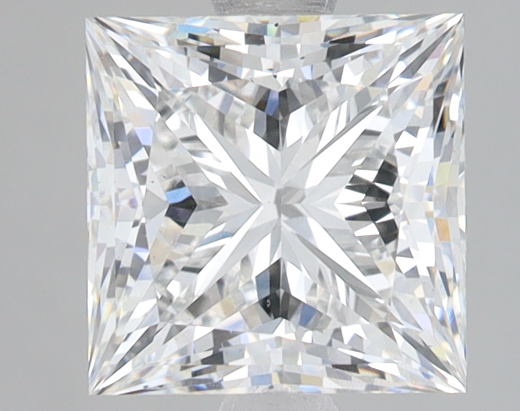 Lab Grown 2.78 Carat, E Colour, <br/>VS1 Clarity PRINCESS Diamond