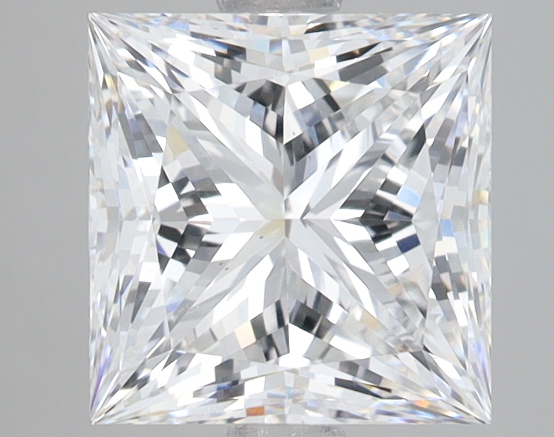 Lab Grown 3.01 Carat, E Colour, <br/>VS2 Clarity PRINCESS Diamond