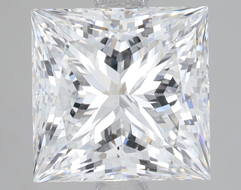 Lab Grown 3.05 Carat, E Colour, <br/>VS2 Clarity PRINCESS Diamond