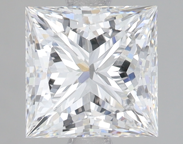 Lab Grown 2.09 Carat, E Colour, <br/>VS1 Clarity PRINCESS Diamond
