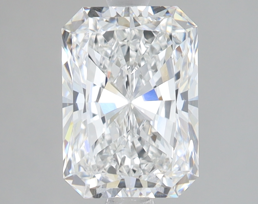 Lab Grown 2.07 Carat, E Colour, <br/>VVS2 Clarity RADIANT Diamond