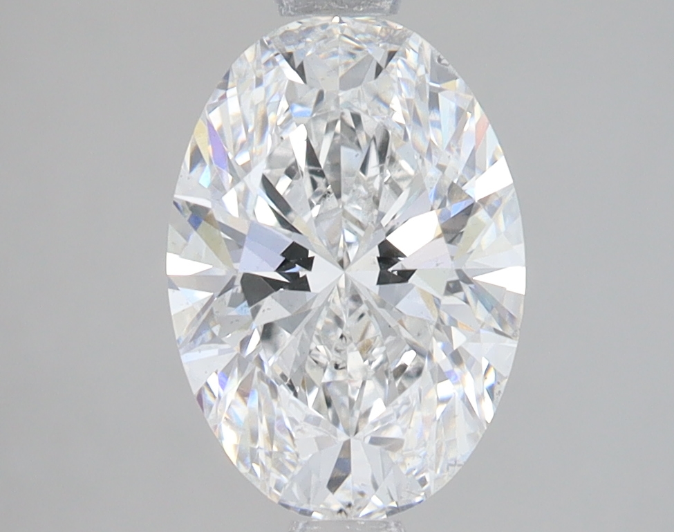 Lab Grown 2 Carat, E Colour, <br/>SI1 Clarity OVAL Diamond