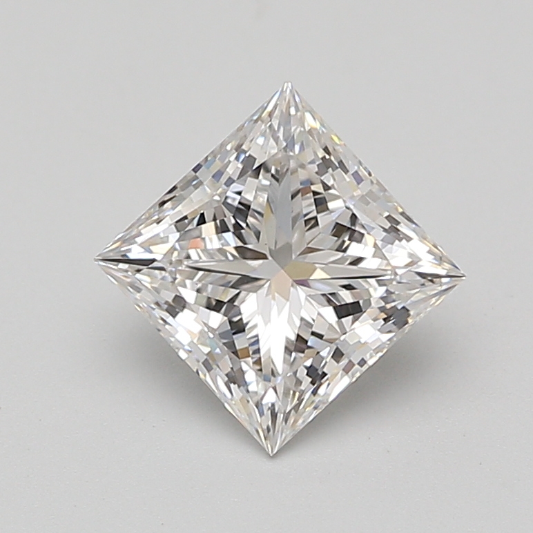 Lab Grown 2.09 Carat, E Colour, <br/>VS1 Clarity PRINCESS Diamond