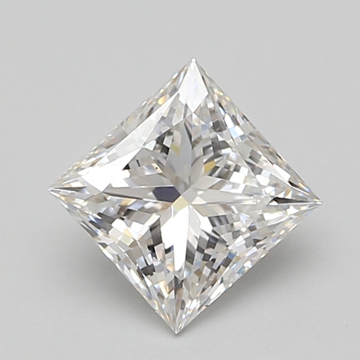 Lab Grown 2.06 Carat, E Colour, <br/>VS1 Clarity PRINCESS Diamond