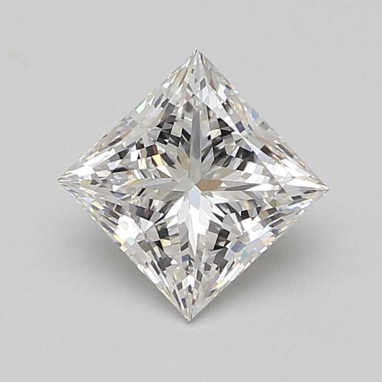 Lab Grown 2.41 Carat, E Colour, <br/>VS1 Clarity PRINCESS Diamond