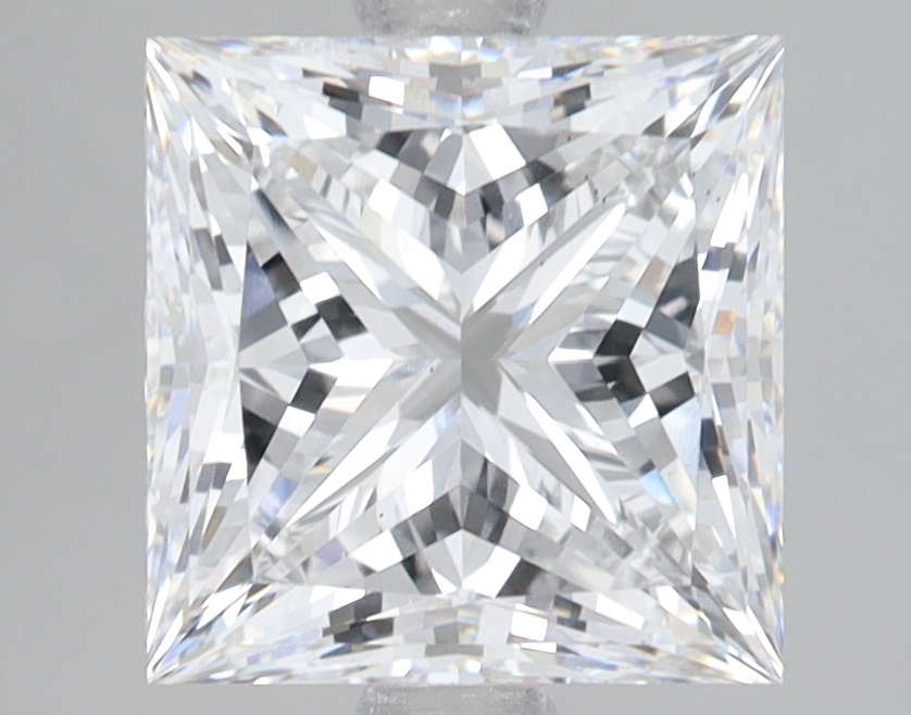 Lab Grown 3.35 Carat, D Colour, <br/>VS1 Clarity PRINCESS Diamond