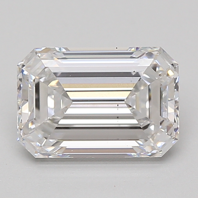 Lab Grown 2.54 Carat, D Colour, <br/>VS2 Clarity EMERALD Diamond