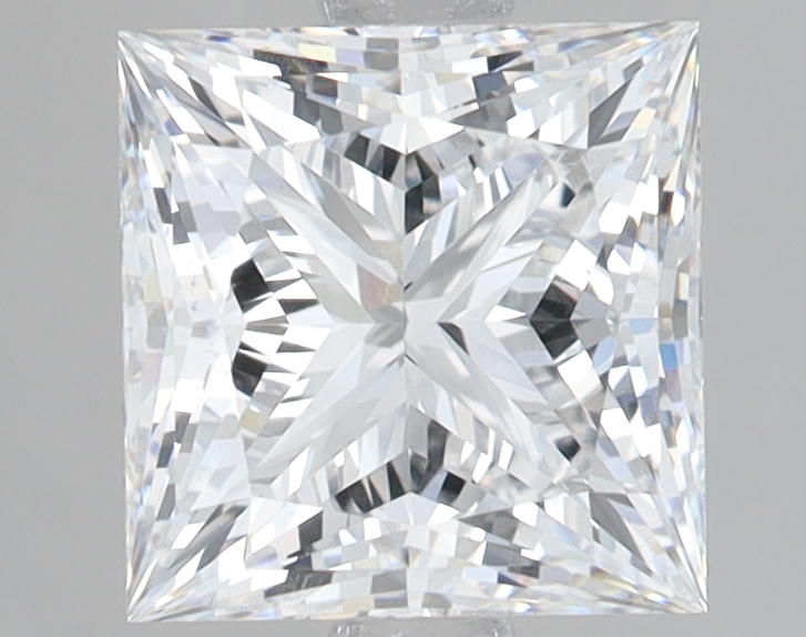 Lab Grown 2.35 Carat, D Colour, <br/>VS1 Clarity PRINCESS Diamond