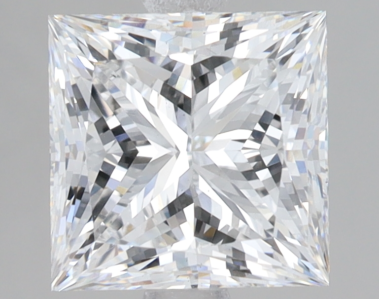 Lab Grown 2.94 Carat, E Colour, <br/>VS1 Clarity PRINCESS Diamond
