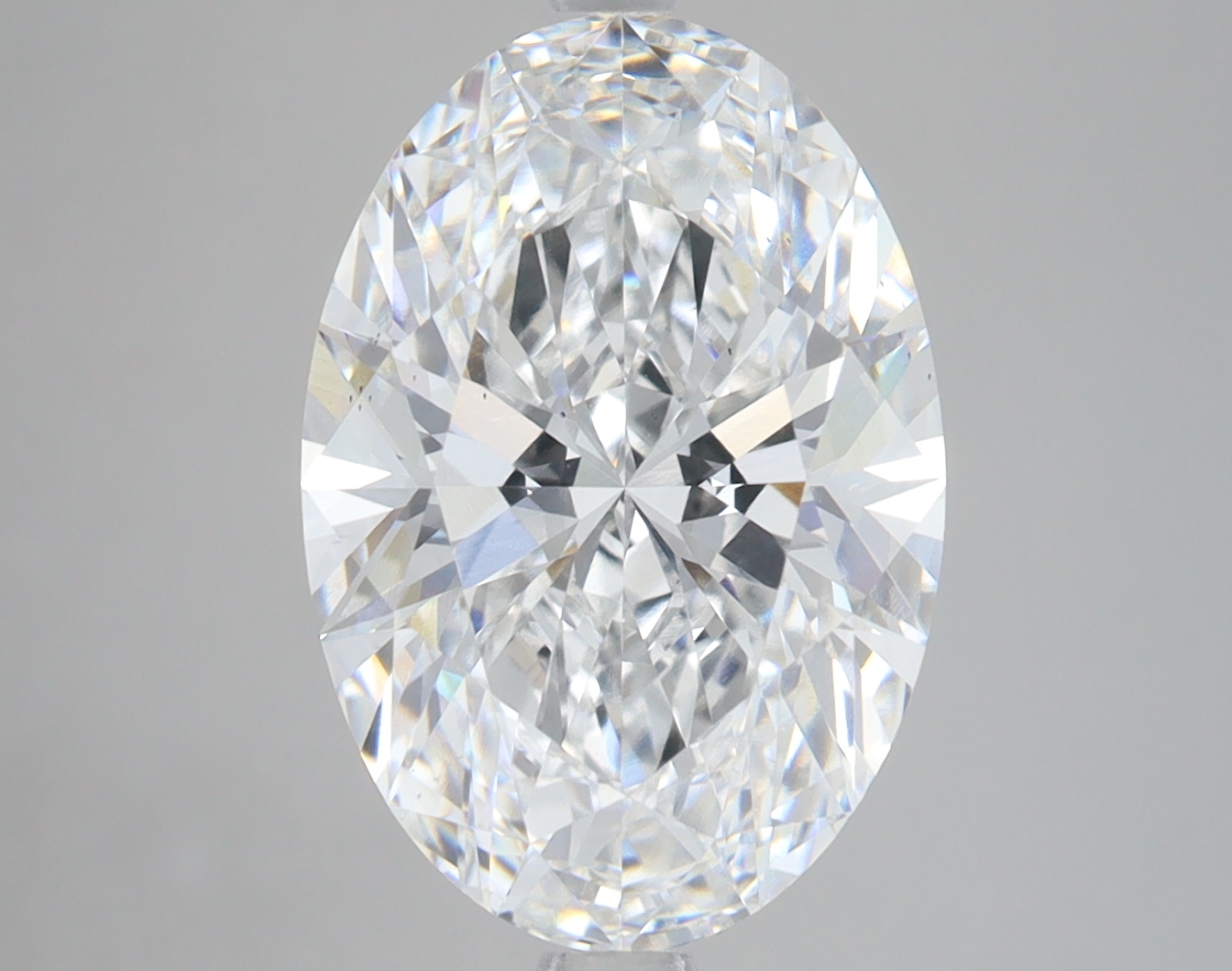 Lab Grown 5.08 Carat, E Colour, <br/>VS2 Clarity OVAL Diamond