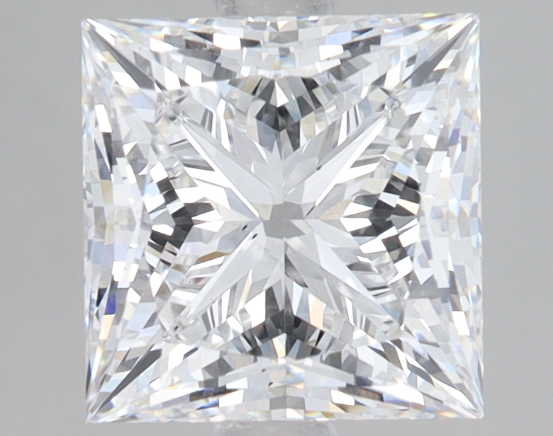 Lab Grown 3.01 Carat, D Colour, <br/>VS2 Clarity PRINCESS Diamond