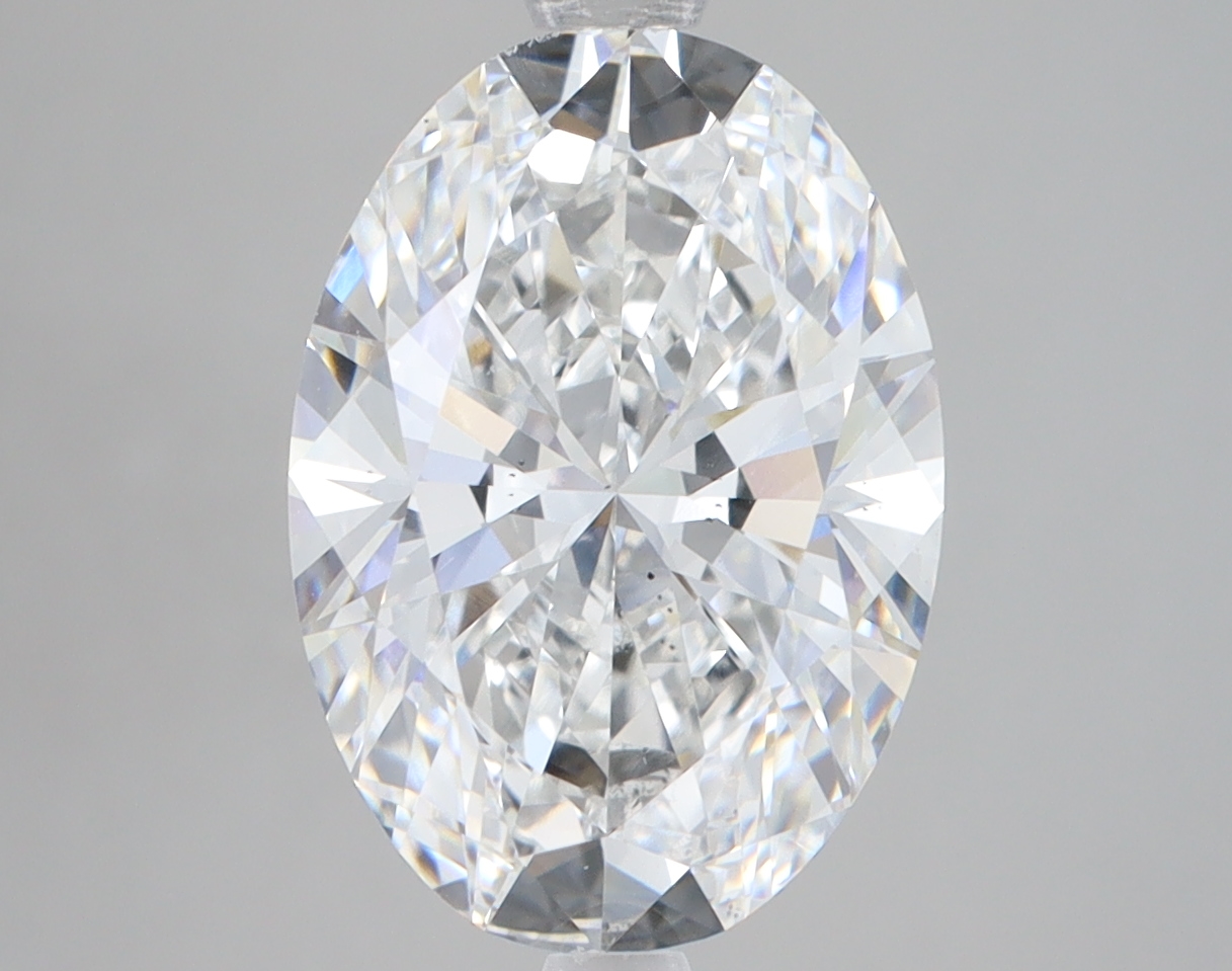 Lab Grown 4.01 Carat, E Colour, <br/>VS2 Clarity OVAL Diamond