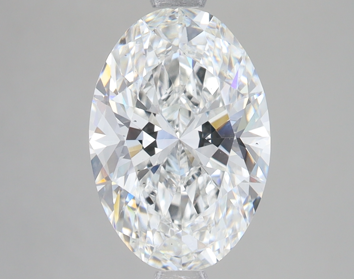 Lab Grown 3.03 Carat, E Colour, <br/>VS2 Clarity OVAL Diamond