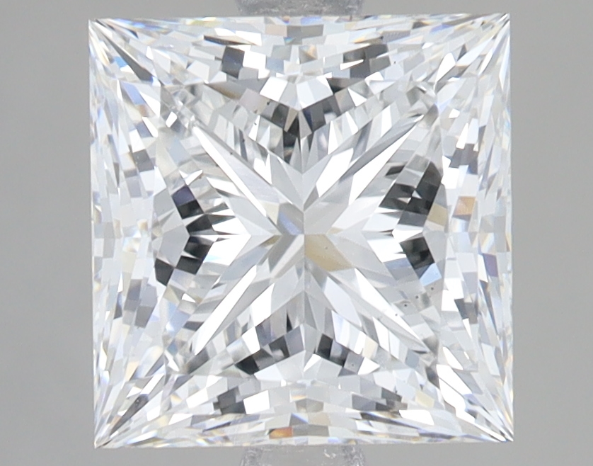 Lab Grown 3.59 Carat, E Colour, <br/>VS1 Clarity PRINCESS Diamond