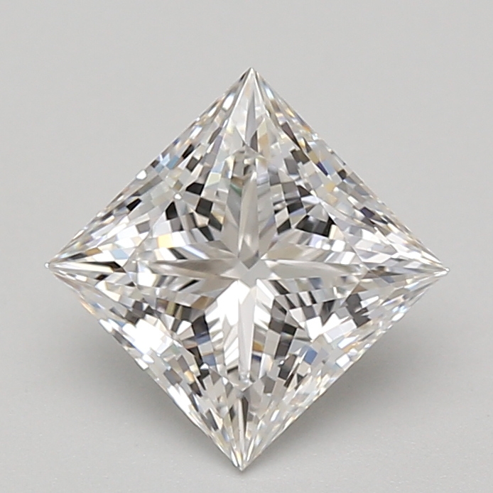 Lab Grown 2.04 Carat, E Colour, <br/>VS1 Clarity PRINCESS Diamond