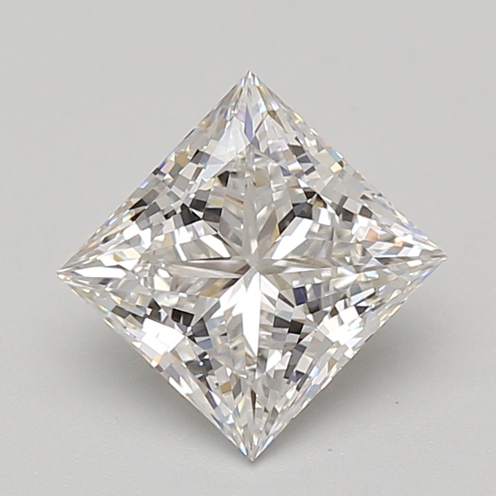 Lab Grown 2.04 Carat, E Colour, <br/>VS1 Clarity PRINCESS Diamond