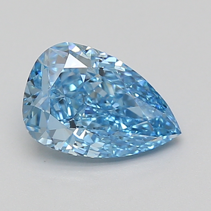 1.54-carat pear diamond with null color, null cut, and null clarity.
