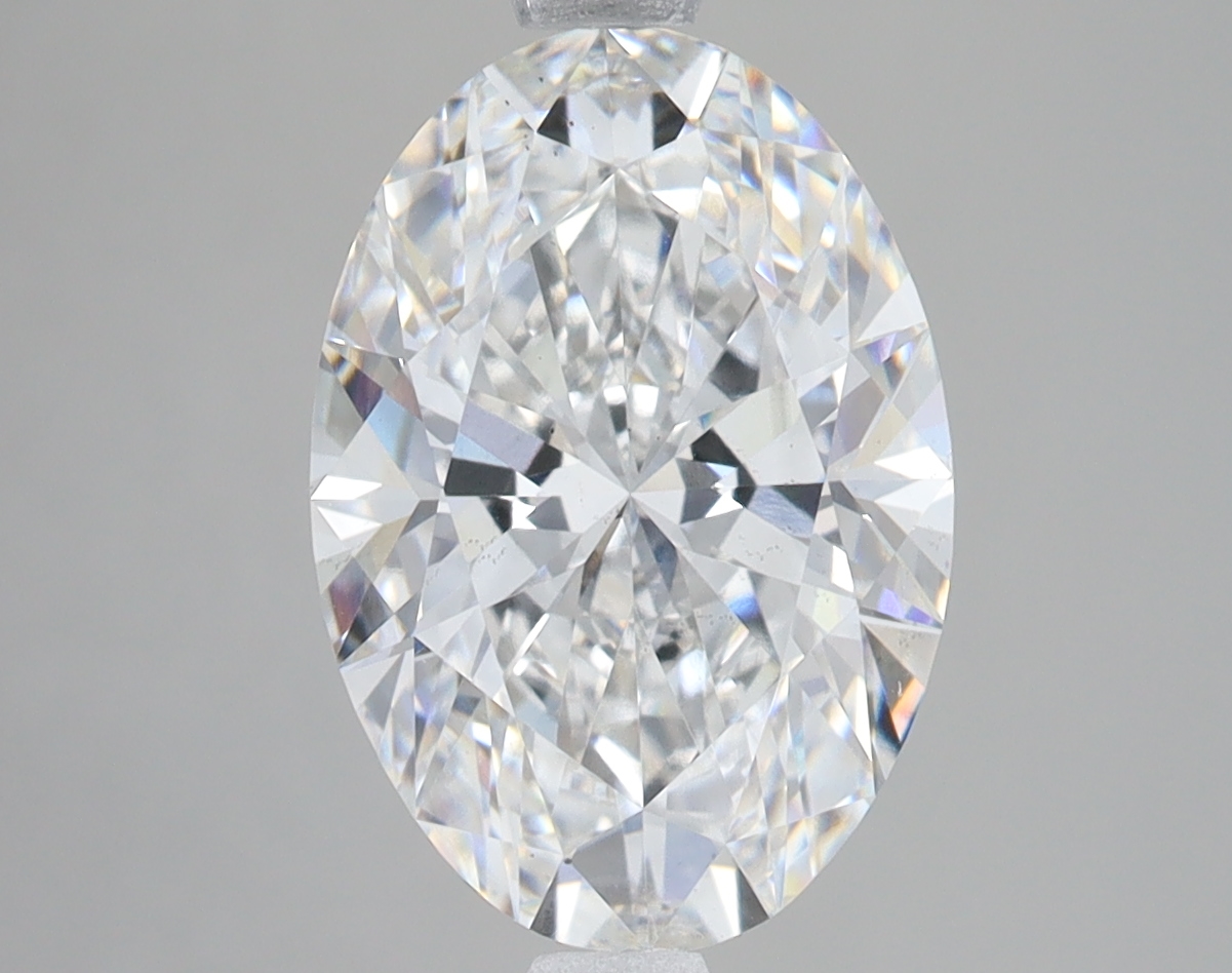 Lab Grown 3.73 Carat, E Colour, <br/>VS2 Clarity OVAL Diamond