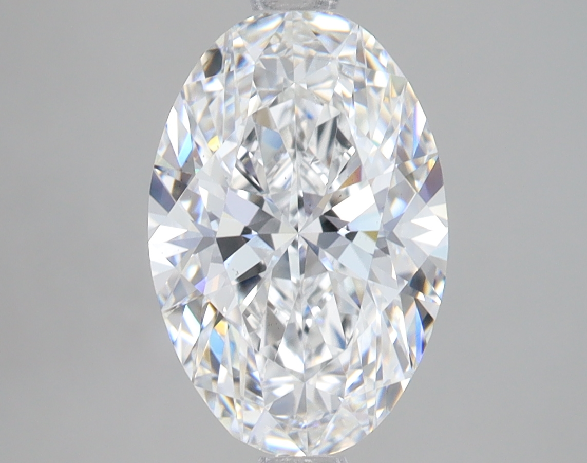 Lab Grown 3.03 Carat, E Colour, <br/>VS2 Clarity OVAL Diamond