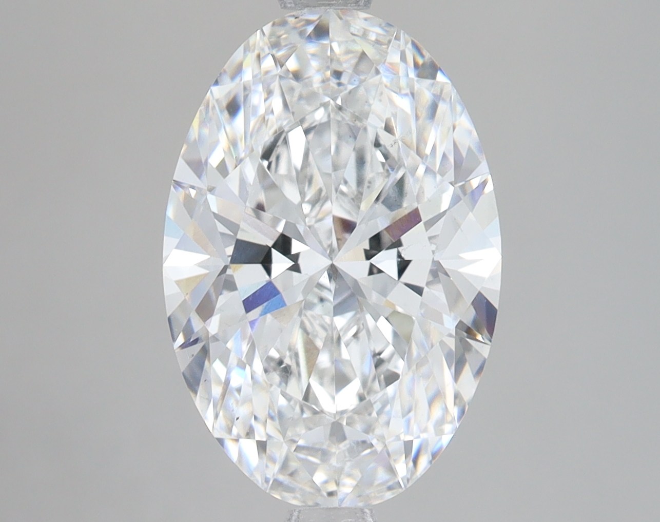 Lab Grown 4.03 Carat, E Colour, <br/>VS2 Clarity OVAL Diamond