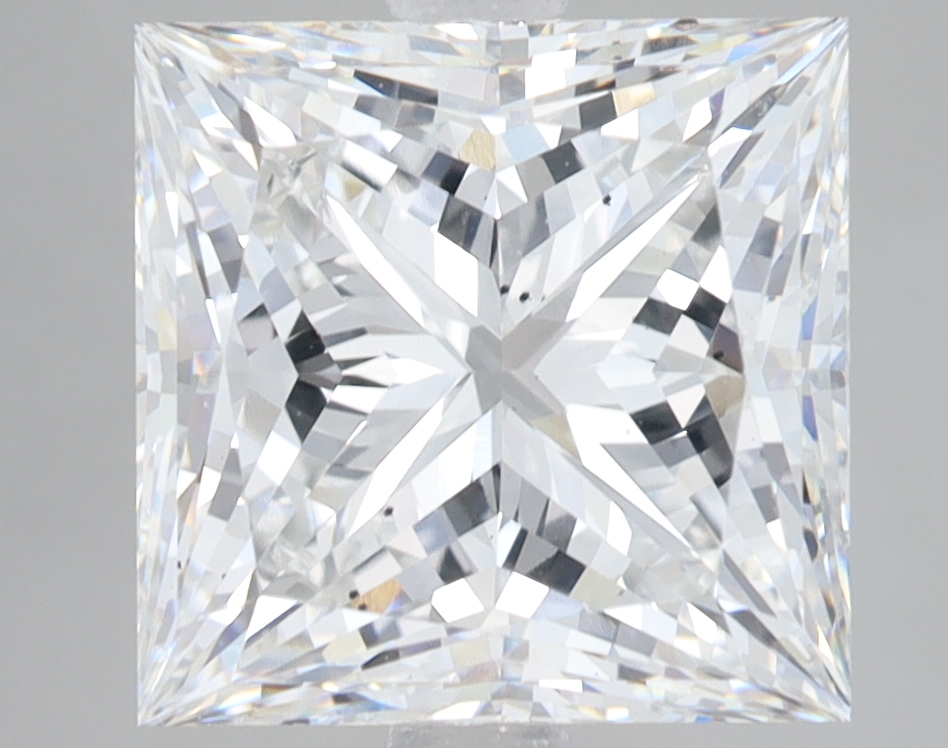 Lab Grown 5.1 Carat, E Colour, <br/>VS2 Clarity PRINCESS Diamond