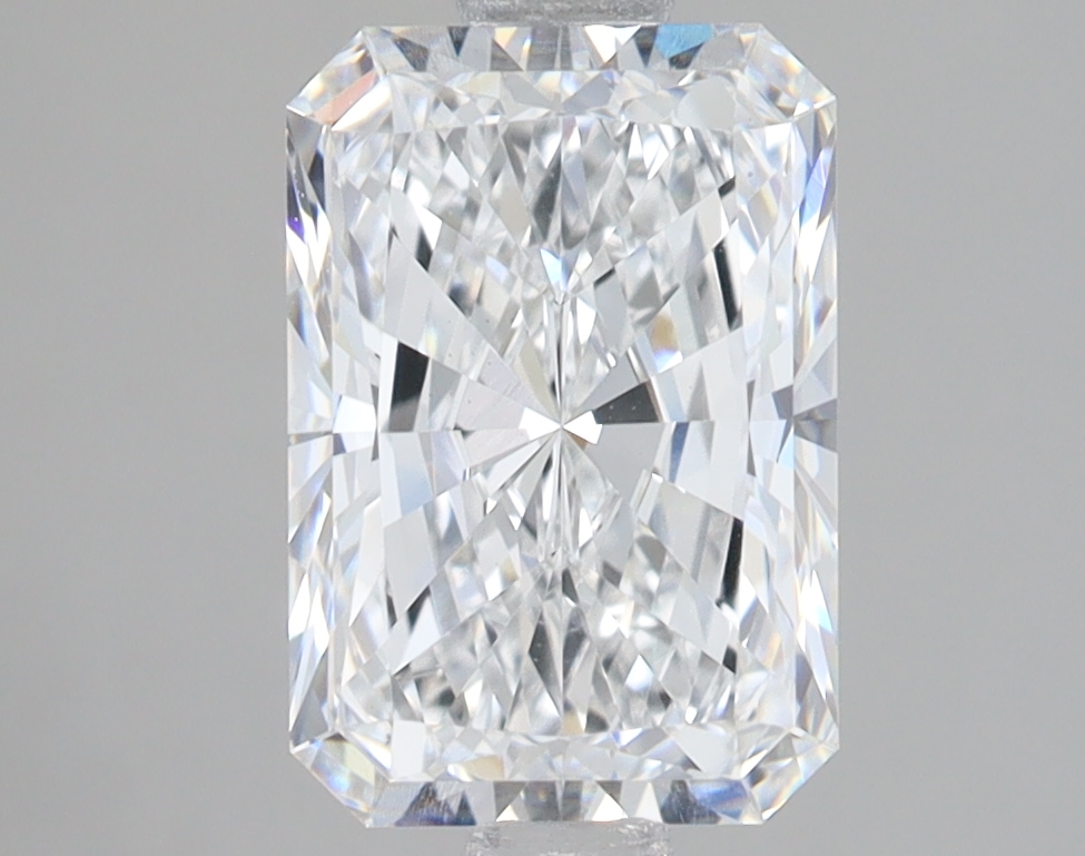 Lab Grown 2.1 Carat, D Colour, <br/>VS1 Clarity RADIANT Diamond