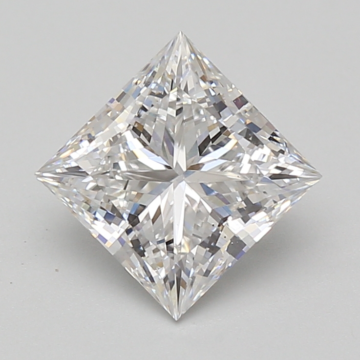 Lab Grown 2.39 Carat, D Colour, <br/>VS1 Clarity PRINCESS Diamond