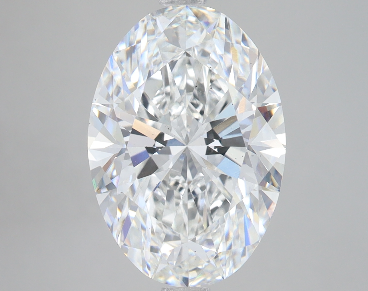 Lab Grown 5.02 Carat, E Colour, <br/>VS2 Clarity OVAL Diamond