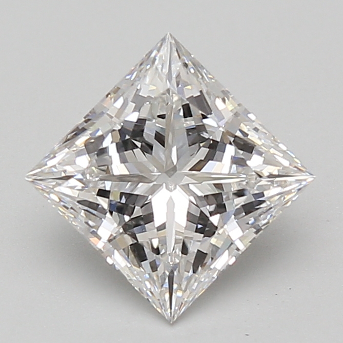 Lab Grown 2.02 Carat, D Colour, <br/>VS1 Clarity PRINCESS Diamond