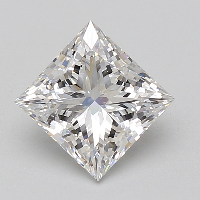 Lab Grown 2.05 Carat, E Colour, <br/>VS1 Clarity PRINCESS Diamond