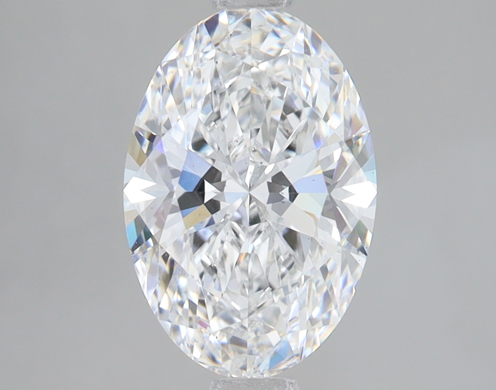 Lab Grown 2.1 Carat, E Colour, <br/>VS2 Clarity OVAL Diamond