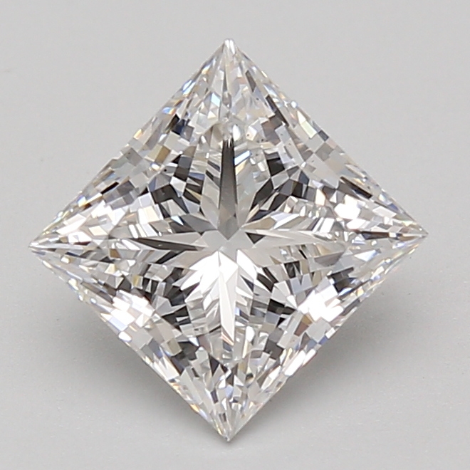 Lab Grown 2.07 Carat, E Colour, <br/>VS1 Clarity PRINCESS Diamond