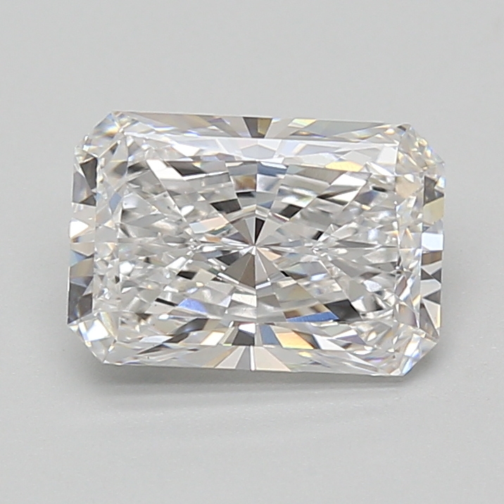 Lab Grown 2.07 Carat, D Colour, <br/>VS1 Clarity RADIANT Diamond