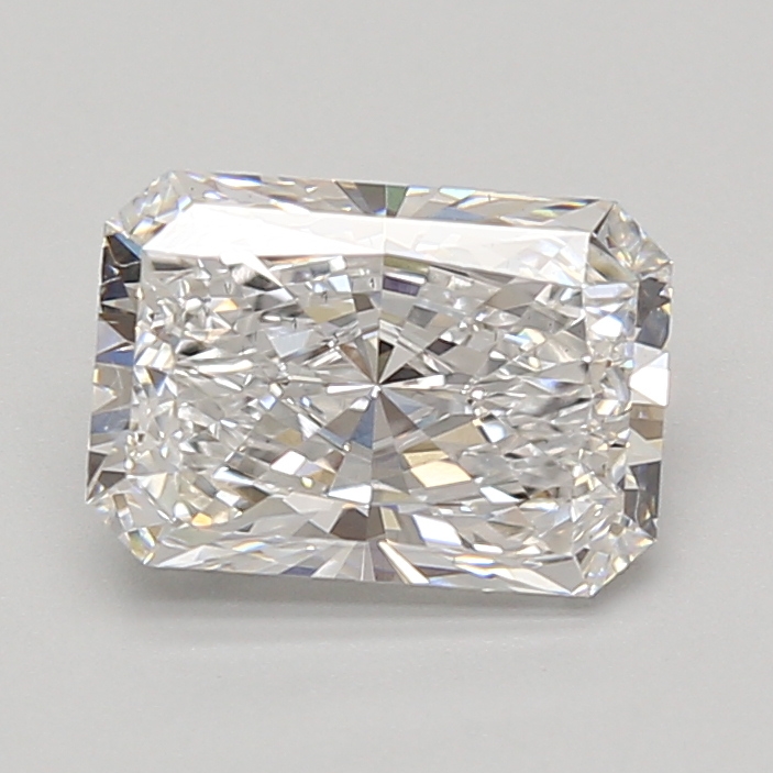 Lab Grown 2.1 Carat, D Colour, <br/>VS1 Clarity RADIANT Diamond