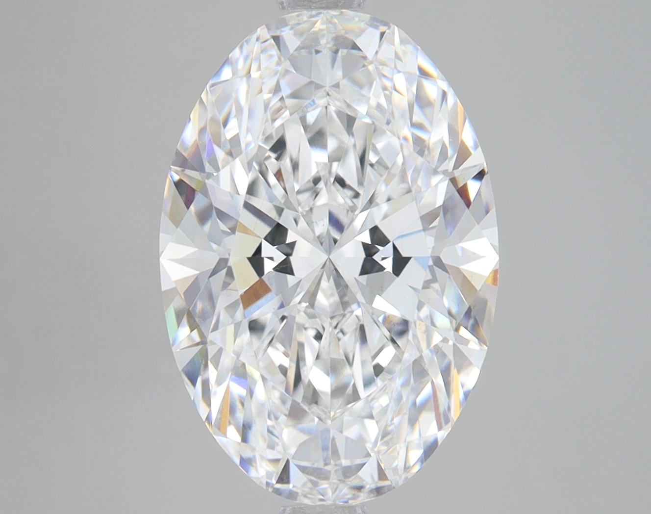 Lab Grown 5.01 Carat, E Colour, <br/>VS2 Clarity OVAL Diamond